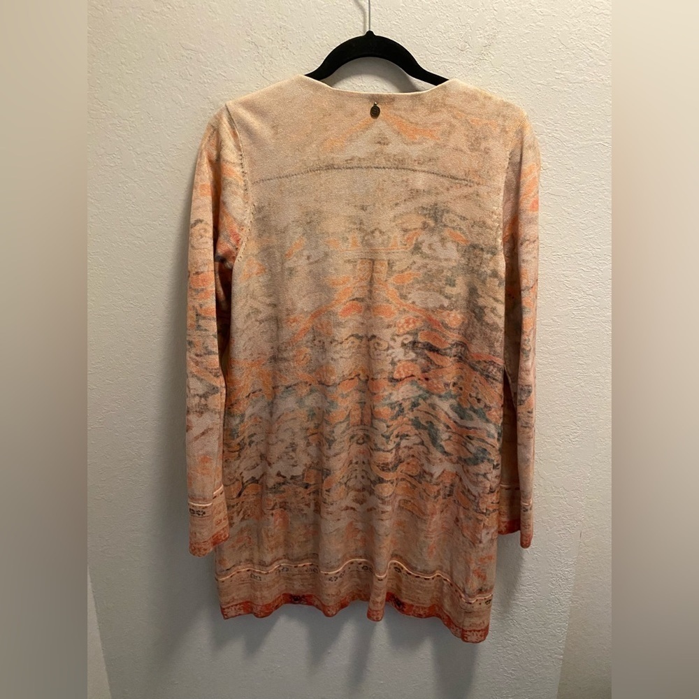 Soft Surroundings Label Noir Oushak Wool Blend Cardigan - Picture 9 of 13
